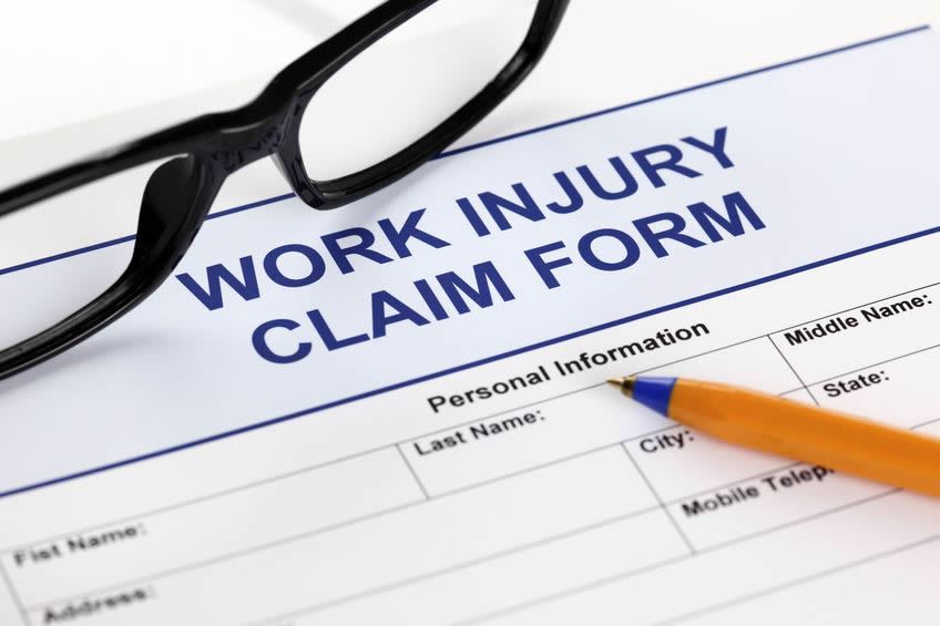 work injury claim form